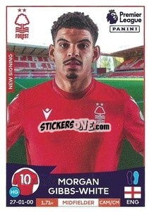 Cromo Morgan Gibbs-White - English Premier League 2022-2023 - Panini