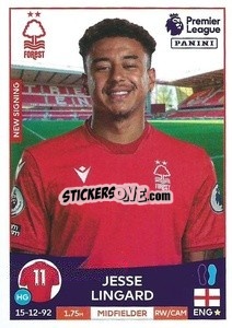 Sticker Jesse Lingard - English Premier League 2022-2023 - Panini