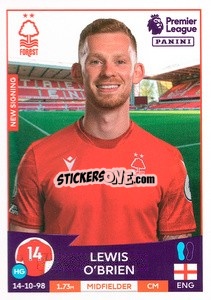 Sticker Lewis O'Brien - English Premier League 2022-2023 - Panini