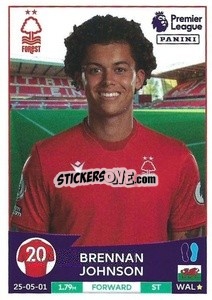 Sticker Brennan Johnson - English Premier League 2022-2023 n. 512 - Panini