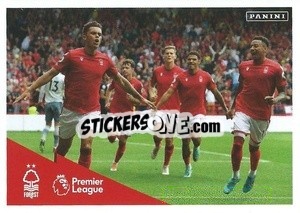 Sticker Brennan Johnson (Celebration) - English Premier League 2022-2023 - Panini