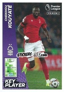 Sticker Cheikhou Kouyaté (Key Player) - English Premier League 2022-2023 n. 517 - Panini