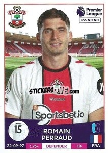 Sticker Romain Perraud - English Premier League 2022-2023 n. 527 - Panini