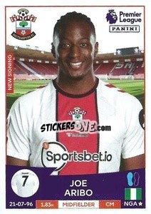 Sticker Joe Aribo - English Premier League 2022-2023 - Panini