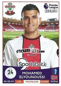 Sticker Mohamed Elyounoussi - English Premier League 2022-2023 n. 537 - Panini