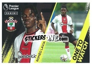 Sticker Roméo Lavia (One to Watch) - English Premier League 2022-2023 - Panini
