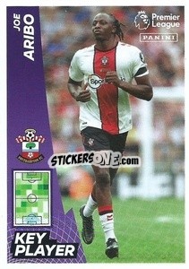 Cromo Joe Aribo (Key Player) - English Premier League 2022-2023 - Panini