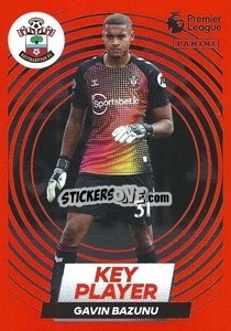 Sticker Gavin Bazunu (Key Player) - English Premier League 2022-2023 n. 547 - Panini