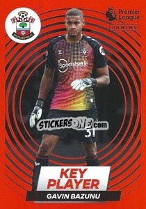 Sticker Gavin Bazunu (Key Player) - English Premier League 2022-2023 - Panini