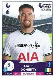 Sticker Matt Doherty - English Premier League 2022-2023 n. 553 - Panini