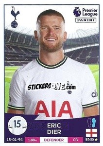 Cromo Eric Dier - English Premier League 2022-2023 - Panini