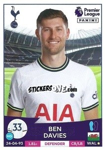 Cromo Ben Davies - English Premier League 2022-2023 - Panini