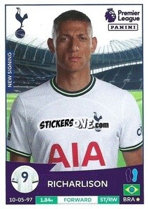 Sticker Richarlison - English Premier League 2022-2023 n. 570 - Panini