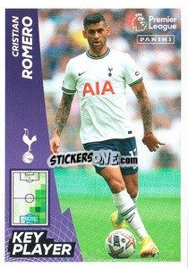 Sticker Cristian Romero (Key Player) - English Premier League 2022-2023 n. 578 - Panini