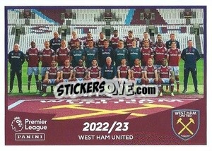 Sticker Team Photo - English Premier League 2022-2023 n. 586 - Panini