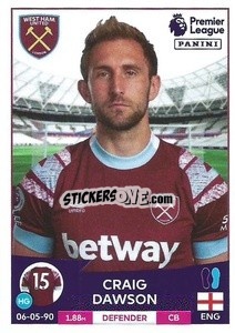 Cromo Craig Dawson - English Premier League 2022-2023 - Panini