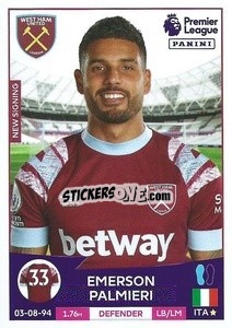 Sticker Emerson Palmieri - English Premier League 2022-2023 - Panini