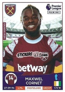 Sticker Maxwel Cornet - English Premier League 2022-2023 n. 594 - Panini
