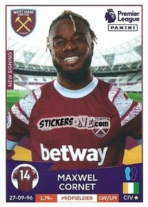 Cromo Maxwel Cornet - English Premier League 2022-2023 - Panini