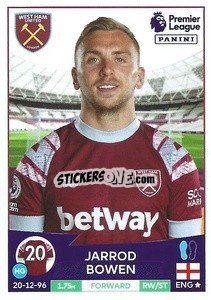 Sticker Jarrod Bowen - English Premier League 2022-2023 - Panini