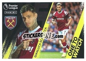 Sticker Gianluca Scamacca (One to Watch) - English Premier League 2022-2023 n. 601 - Panini