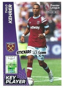 Sticker Thilo Kehrer (Key Player) - English Premier League 2022-2023 - Panini