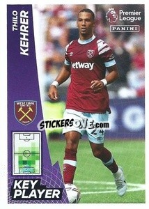 Sticker Thilo Kehrer (Key Player) - English Premier League 2022-2023 n. 607 - Panini