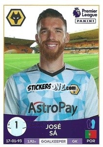 Cromo José Sá - English Premier League 2022-2023 - Panini