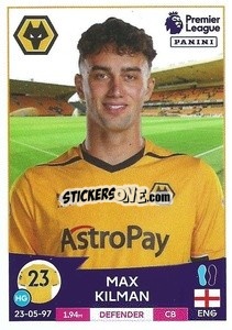 Sticker Max Kilman - English Premier League 2022-2023 n. 617 - Panini