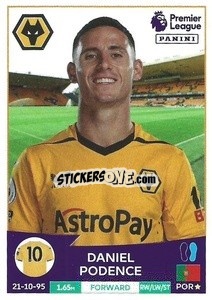 Sticker Daniel Podence - English Premier League 2022-2023 n. 624 - Panini