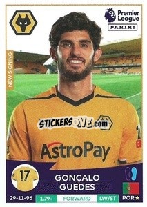Sticker Gonaclo Guédes - English Premier League 2022-2023 - Panini