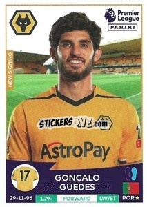 Sticker Gonaclo Guédes - English Premier League 2022-2023 n. 626 - Panini