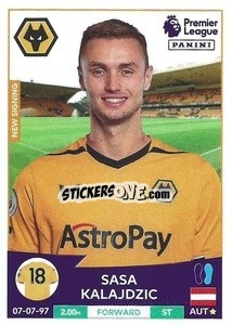 Cromo Saša Kalajdžić - English Premier League 2022-2023 - Panini