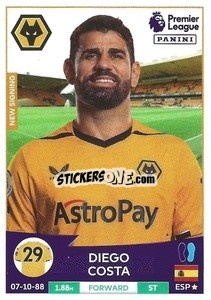 Sticker Diego Costa - English Premier League 2022-2023 n. 628 - Panini