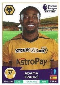 Cromo Adama Traoré - English Premier League 2022-2023 - Panini