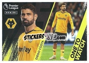 Sticker Diego Costa (One to Watch) - English Premier League 2022-2023 - Panini