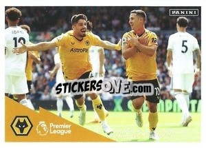 Sticker Raúl Jiménez (Celebration) - English Premier League 2022-2023 - Panini