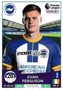 Sticker Evan Ferguson (Brighton & Hove Albion) - English Premier League 2022-2023 n. U11 - Panini