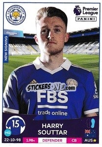 Sticker Harry Souttar (Leicester City)