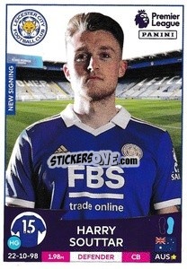 Sticker Harry Souttar (Leicester City) - English Premier League 2022-2023 n. U24 - Panini