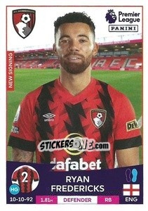 Sticker Ryan Fredericks - English Premier League 2022-2023 n. 26 - Panini