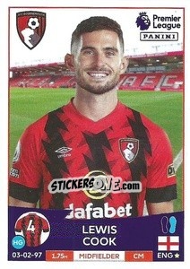 Cromo Lewis Cook - English Premier League 2022-2023 - Panini