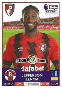 Sticker Jefferson Lerma - English Premier League 2022-2023 - Panini