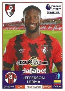 Sticker Jefferson Lerma - English Premier League 2022-2023 n. 35 - Panini