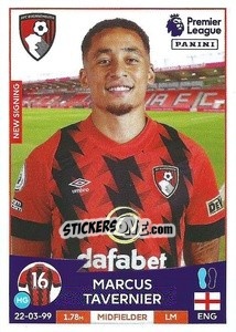 Sticker Marcus Tavernier - English Premier League 2022-2023 n. 38 - Panini