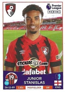 Figurina Junior Stanislas - English Premier League 2022-2023 - Panini