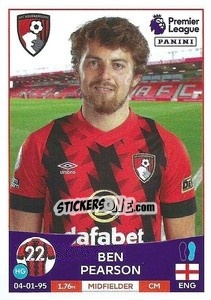 Sticker Ben Pearson - English Premier League 2022-2023 n. 40 - Panini