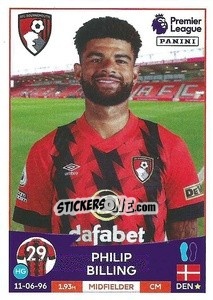 Cromo Philip Billing - English Premier League 2022-2023 - Panini