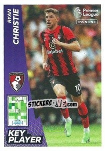 Sticker Ryan Christie (Key Player) - English Premier League 2022-2023 - Panini