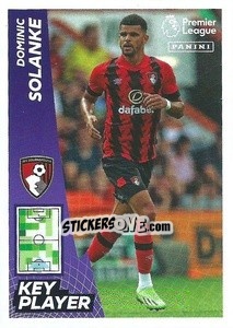 Cromo Dominic Solanke (Key Player) - English Premier League 2022-2023 - Panini